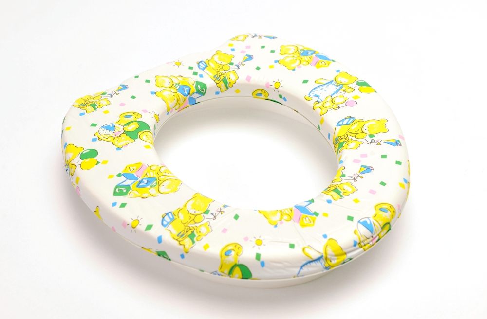 Children Padded Toilet Seat Portable Soft Portable Kids Potty Training Toddler